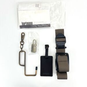 HARTMANN Signature Luggage Tag, Combination Lock, Luggage Accessory Hook